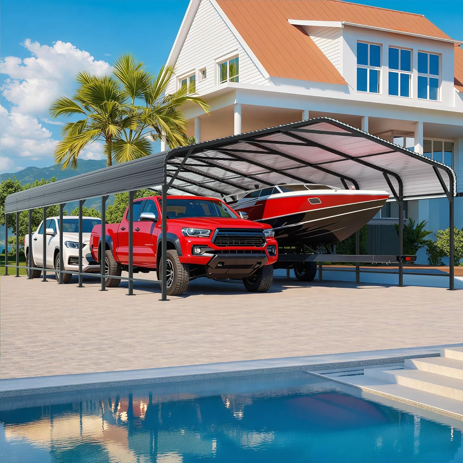 AirWire 20x40 FT Metal Carport review,AirWire metal carport review and rating,is AirWire 20x40 carport worth buying,AirWire carport review pros cons,AirWire carport review honest opinion,AirWire carport review verdict unboxing — first impressions and build quality assessment