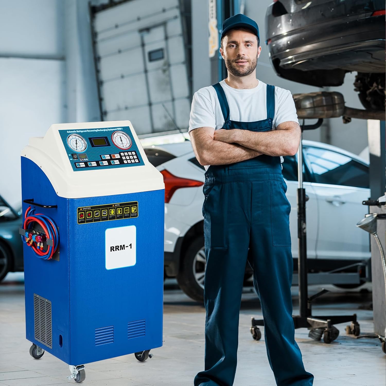 AutoForever refrigerant recovery machine review real-world performance test results