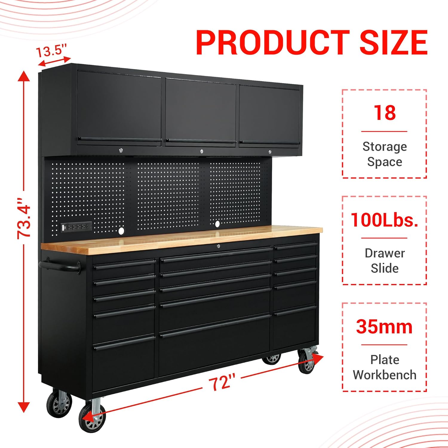 CT Copper Tailor 72-inch rolling tool chest review — feature breakdown and specification detail