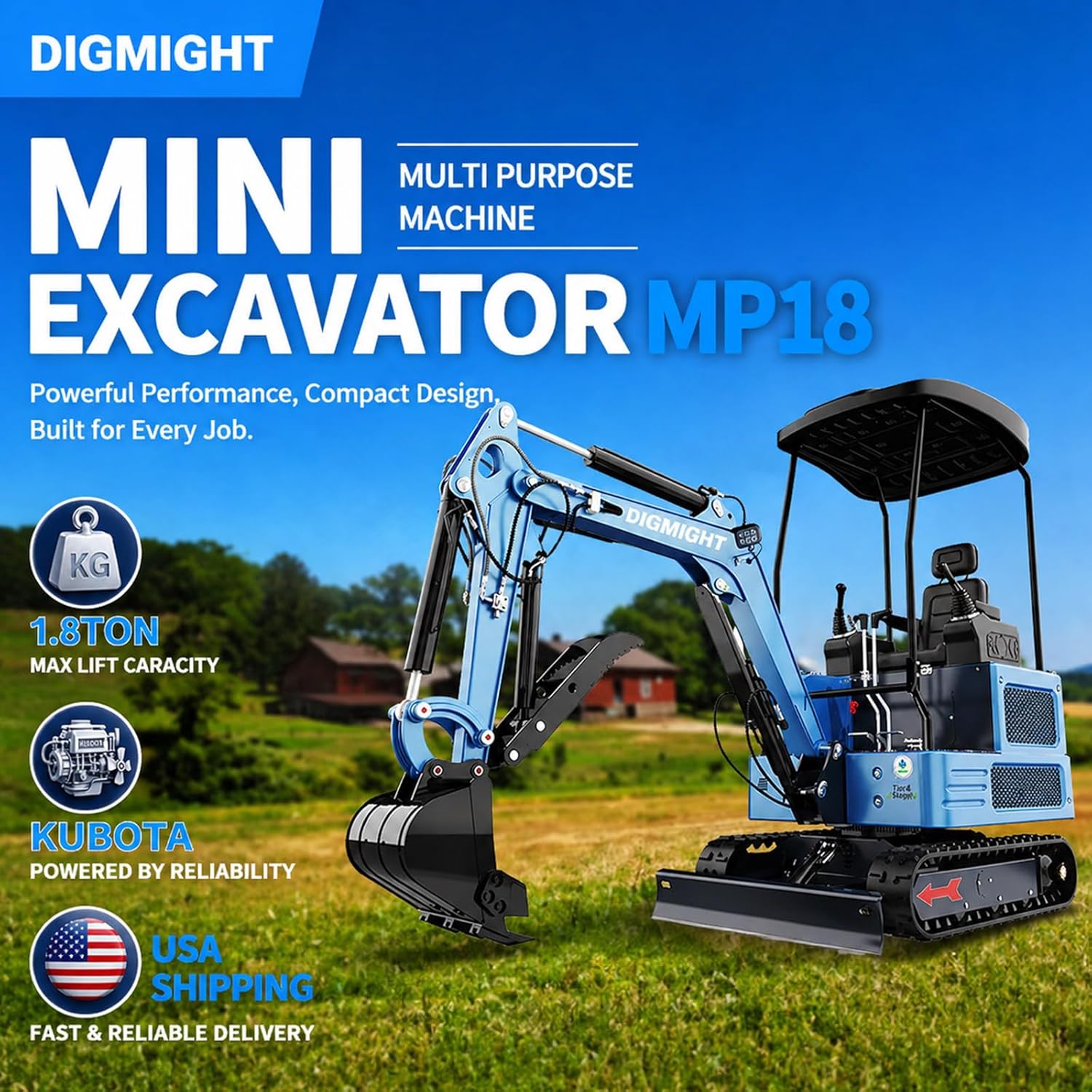 DIGMIGHT 2 ton mini excavator review,2 ton mini excavator review and rating,is DIGMIGHT mini excavator worth buying,DIGMIGHT 2 ton mini excavator review pros cons,DIGMIGHT 2 ton mini excavator honest review,DIGMIGHT mini excavator review verdict — features that matter in real use