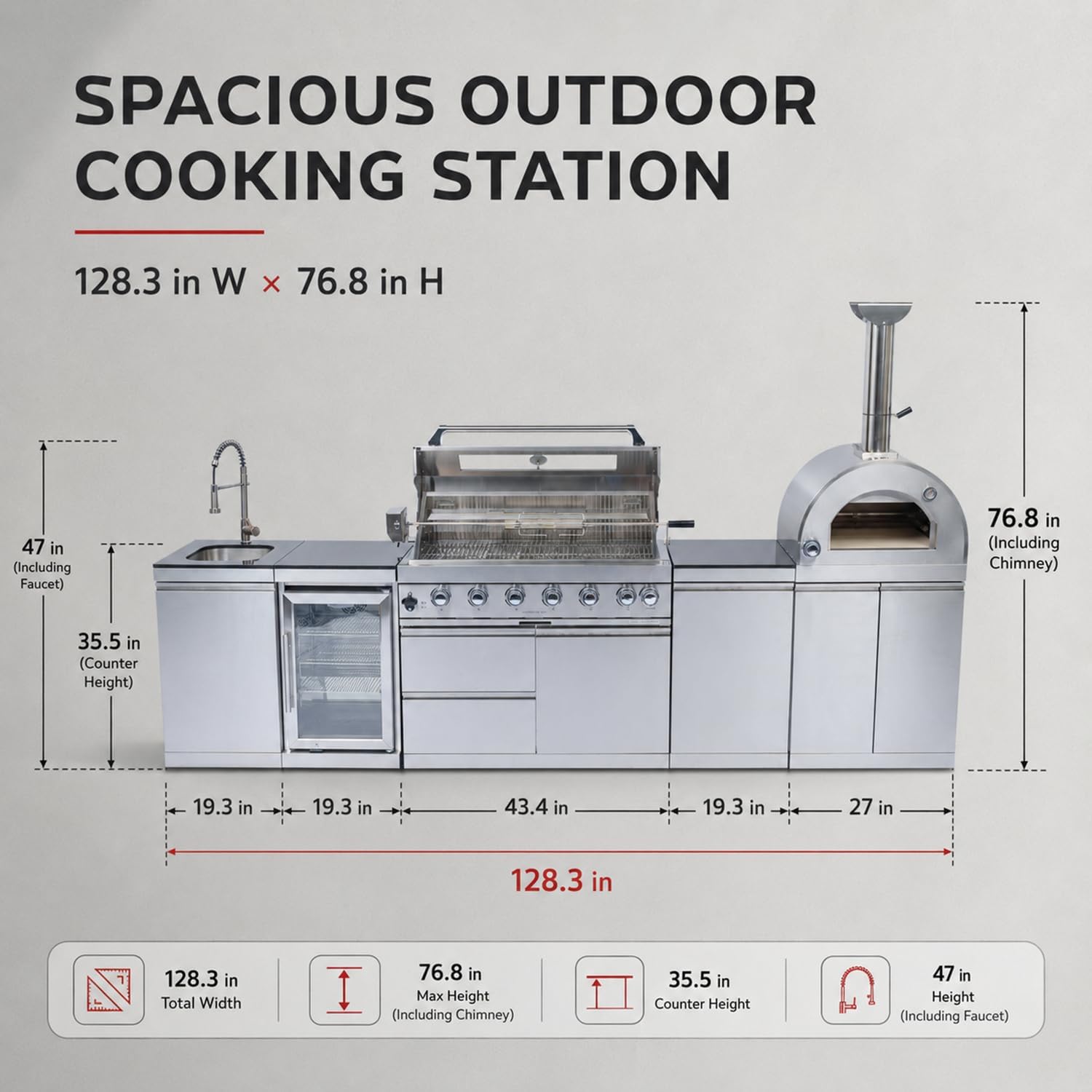 Doredo 128 modular outdoor kitchen review,Doredo 128 modular outdoor kitchen review and rating,is Doredo outdoor kitchen island worth buying,Doredo 128 modular outdoor kitchen review pros cons,Doredo 128 modular outdoor kitchen review honest opinion,Doredo 128 modular outdoor kitchen review verdict — features that matter in real use