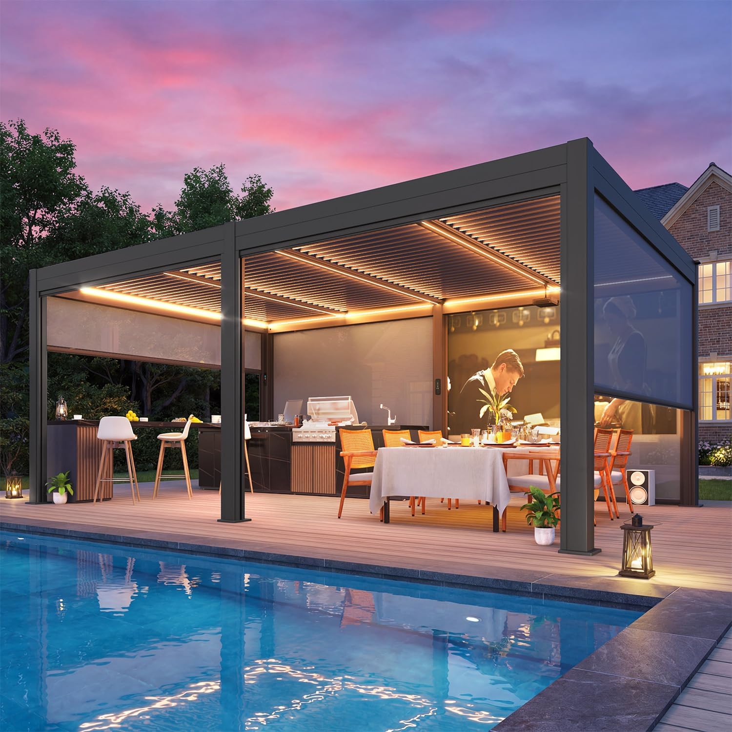 MELLCOM motorized louvered pergola review,MELLCOM pergola review and rating,is MELLCOM pergola worth buying,MELLCOM louvered pergola review pros cons,MELLCOM pergola review honest opinion,MELLCOM motorized pergola review verdict unboxing — first impressions and package contents