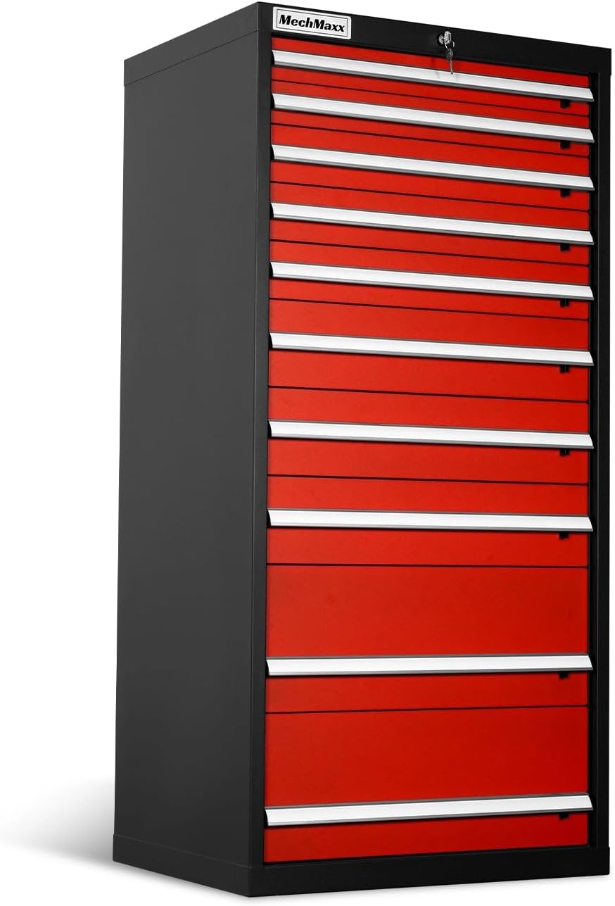 MechMaxx MD59B10 review, MechMaxx MD59B10 review and rating, MechMaxx tool cabinet review pros cons, MechMaxx 10 drawer cabinet honest opinion, MechMaxx MD59B10 review verdict, MechMaxx MD59B10 worth buying review build quality and materials close-up