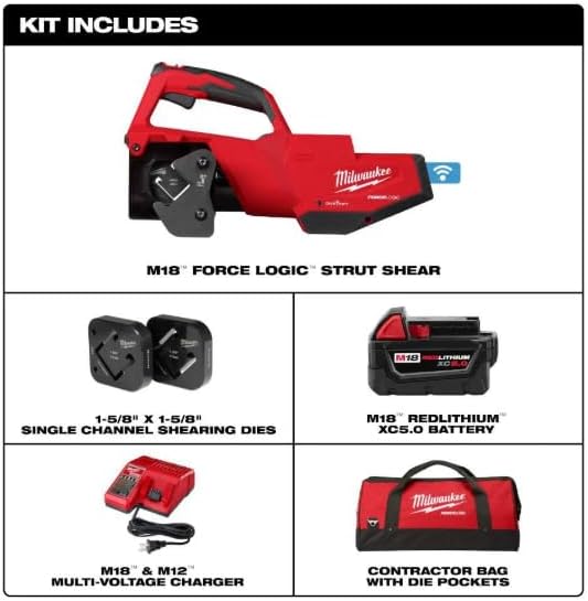 Milwaukee M18 FORCE LOGIC strut shear review real-world performance test results