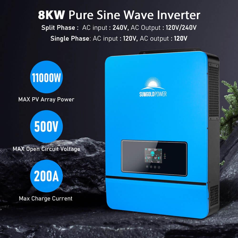 SUNGOLDPOWER 8000W review,SUNGOLDPOWER 8000W inverter review pros cons,8000W solar inverter honest review,SUNGOLDPOWER SPH8048P review and rating,is SUNGOLDPOWER 8000W worth buying,SUNGOLDPOWER 8000W kit review verdict setup process and initial configuration
