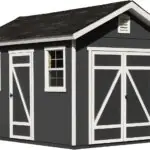 Image 1 of ShedMaster Expanse 8x12 Wood Storage Shed review