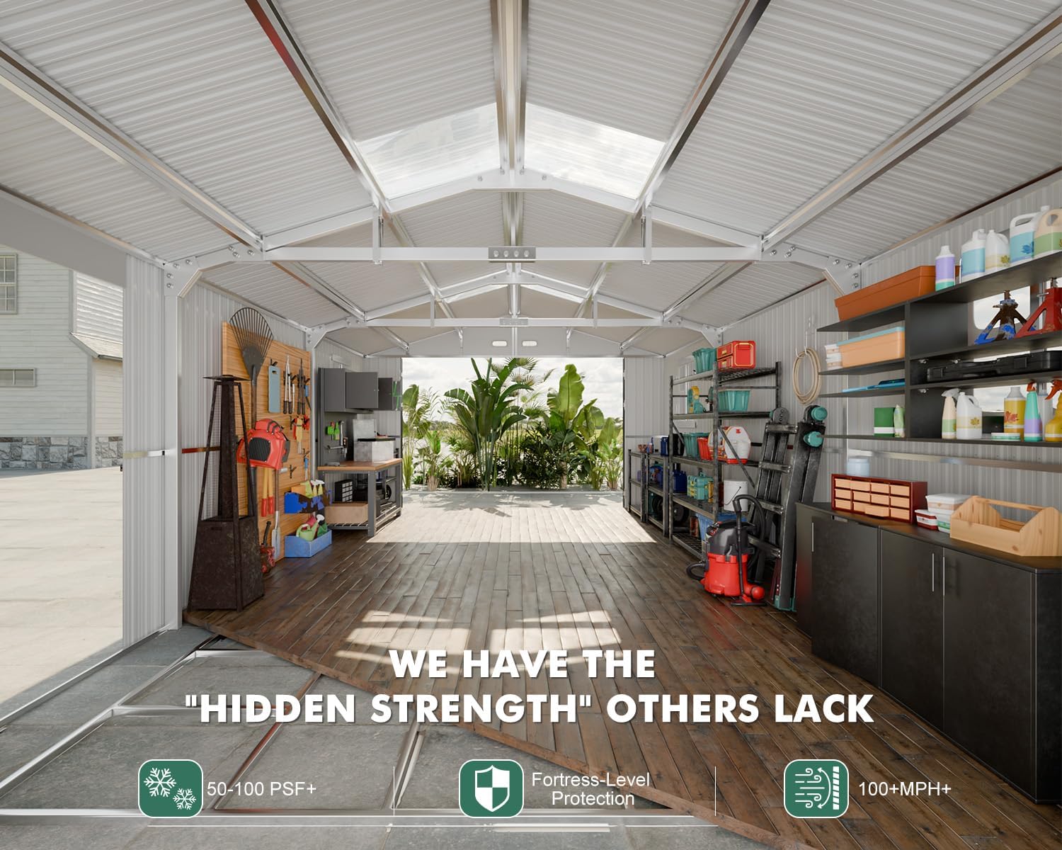 WACASA 13x20x8.3 metal garage shed review,WACASA shed review pros cons,WACASA metal garage kit review,is WACASA shed worth buying,WACASA 13x20 shed honest review,WACASA garage shed review verdict — features that matter in real use