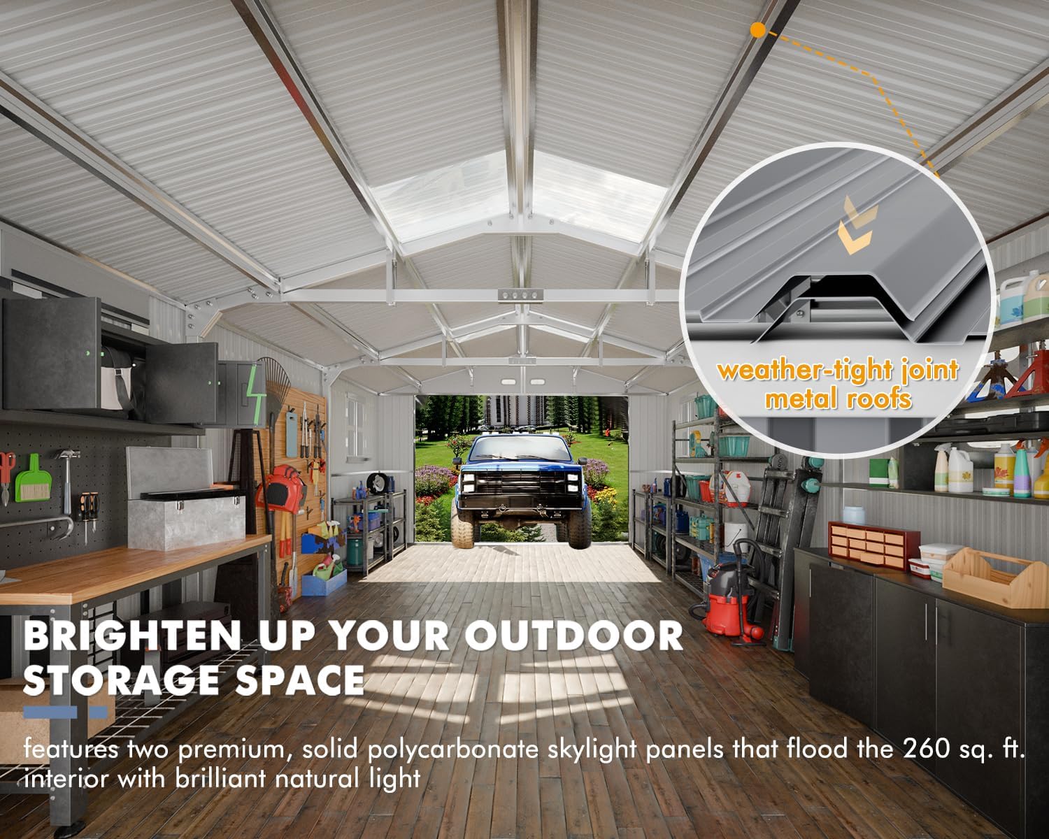 WACASA 13x20x8.3 metal garage shed review,WACASA shed review pros cons,WACASA metal garage kit review,is WACASA shed worth buying,WACASA 13x20 shed honest review,WACASA garage shed review verdict — week-by-week testing diary