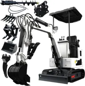 Image 1 of Yuntu 1.2 ton mini excavator review