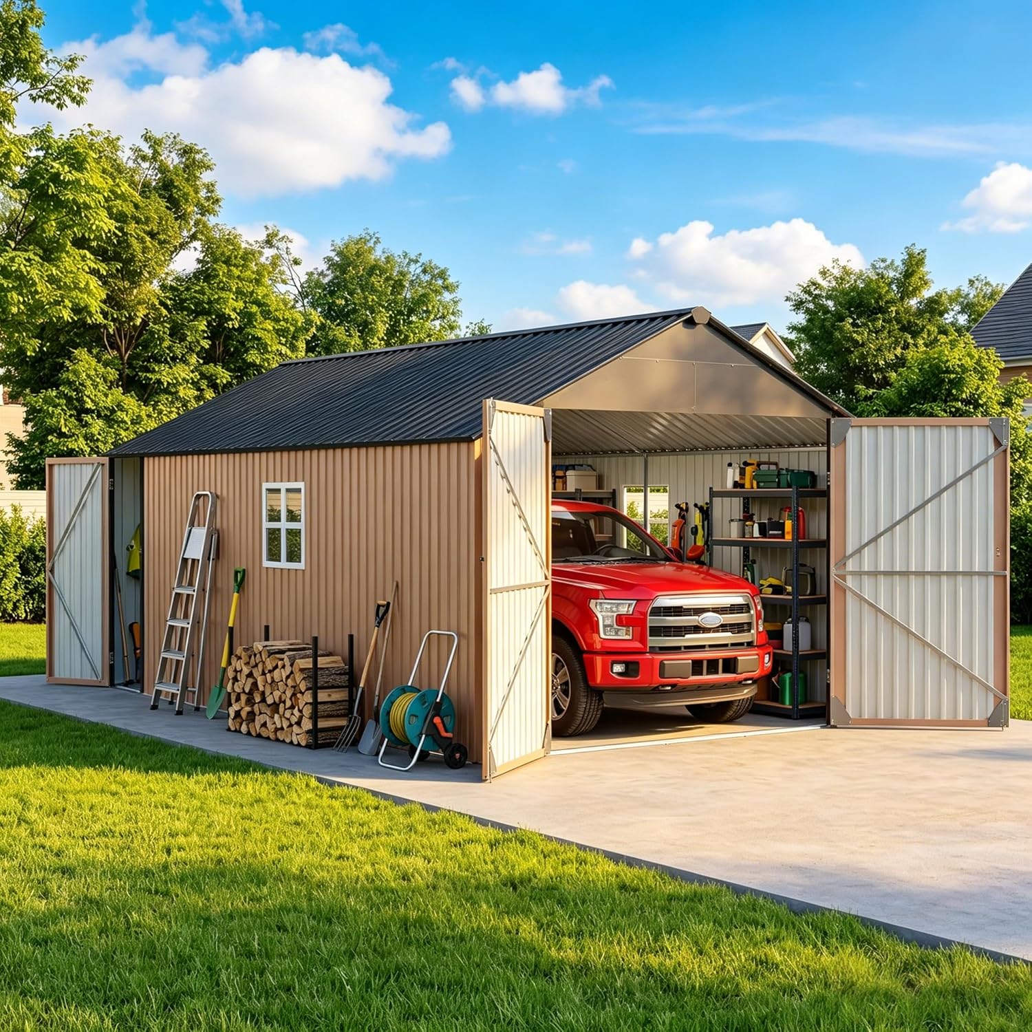 Aoxun Metal Storage Shed Review: Honest Pros & Cons 1 Aoxun metal storage shed review,Aoxun storage shed review and rating,is Aoxun metal shed worth buying,Aoxun garden shed review pros cons,Aoxun outdoor shed review honest opinion,Aoxun storage building review verdict - detailed features and technical specifications