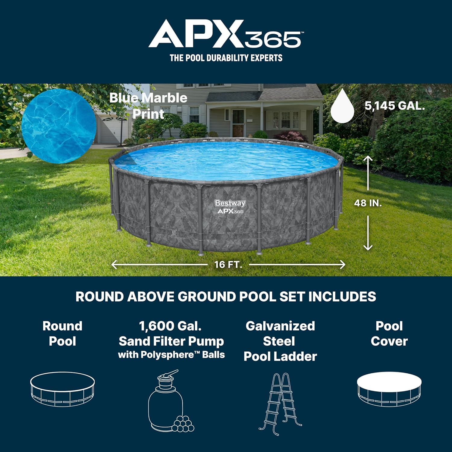Bestway APX 365 16ft x 48in above ground pool review,Bestway APX 365 pool review and rating,is Bestway APX 365 pool worth buying,Bestway APX 365 pool review pros cons,Bestway APX 365 pool review honest opinion,Bestway APX 365 pool review verdict after extended use — long-term performance