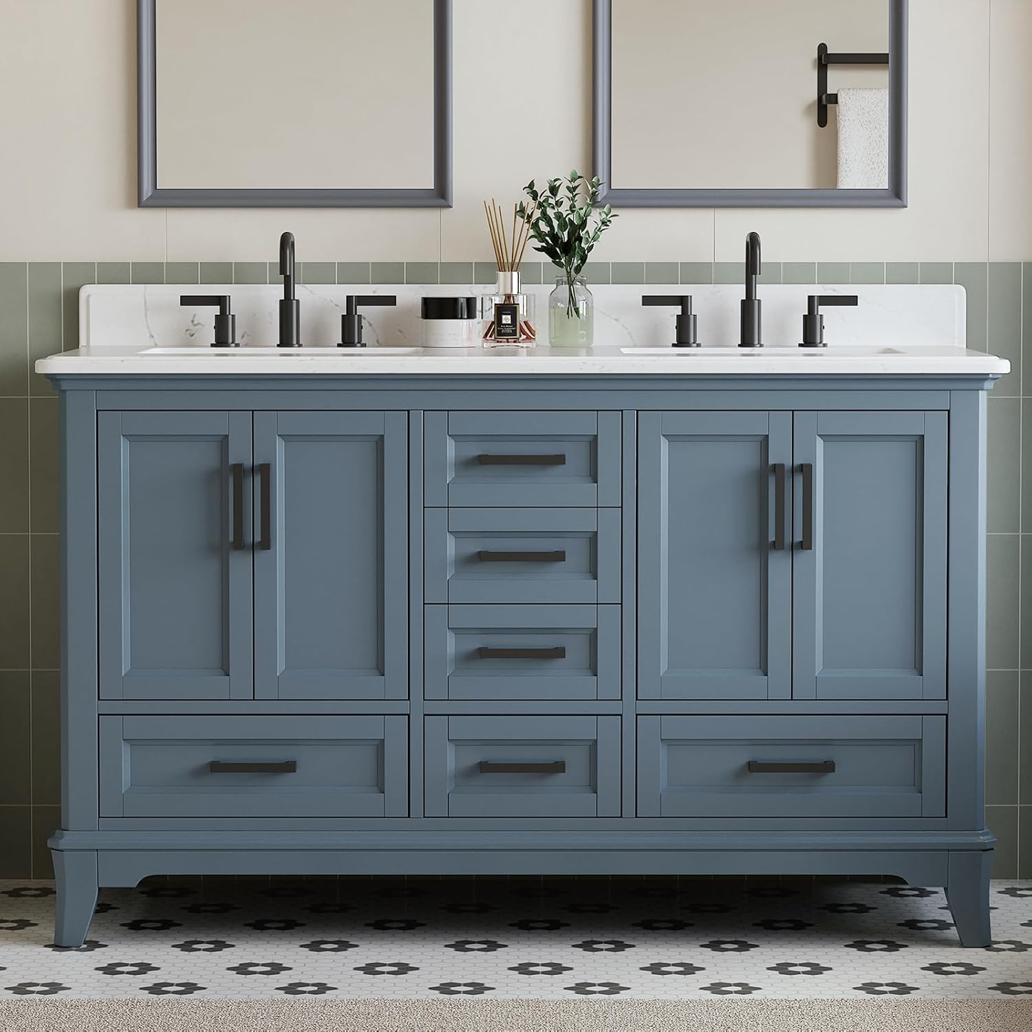 DELUXE LIVING 60 inch double sink bathroom vanity review,60 inch double sink bathroom vanity review and rating,is DELUXE LIVING vanity worth buying,DELUXE LIVING 60 inch vanity review pros cons,60 inch bathroom vanity review honest opinion,DELUXE LIVING double sink vanity review verdict - detailed features and technical specifications