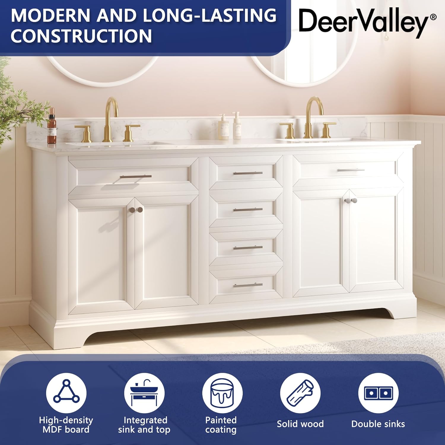 DeerValley 72 inch Bathroom Vanity Review: Pros & Cons 3 Step-by-step guide for DeerValley 72 inch bathroom vanity review,DeerValley 72 inch vanity review and rating,is DeerValley 72 inch vanity worth buying,DeerValley 72 inch bathroom vanity review pros cons,DeerValley 72 inch vanity review honest opinion,DeerValley 72 inch vanity review verdict - complete tutorial