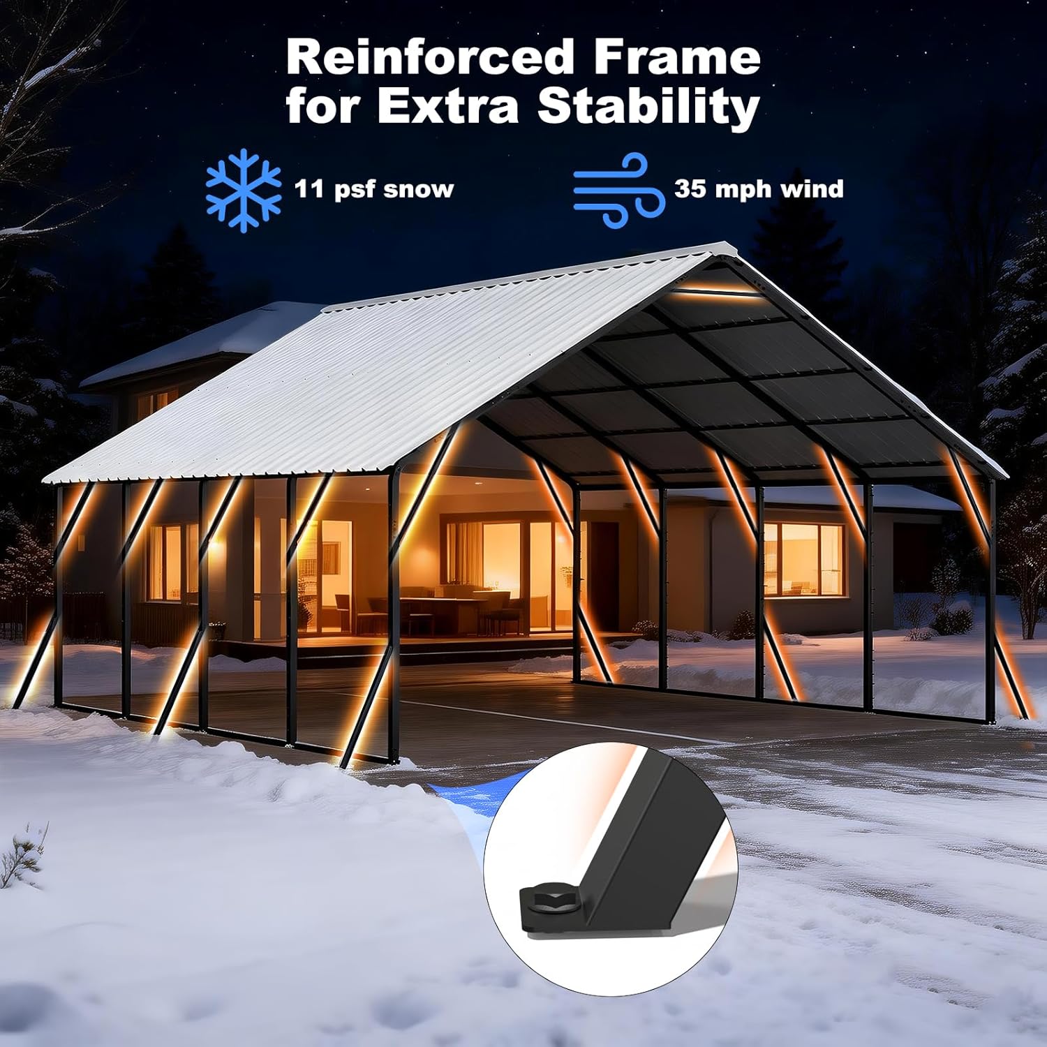 FLOUREE 20x20 metal carport review,FLOUREE carport review and rating,is FLOUREE metal carport worth buying,FLOUREE 20x20 carport review pros cons,FLOUREE carport review honest opinion,FLOUREE metal carport review verdict real-world details not found in the official specs