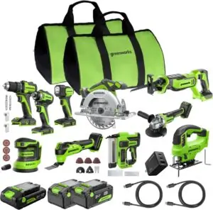Image 1 of Greenworks 24V power tool combo review