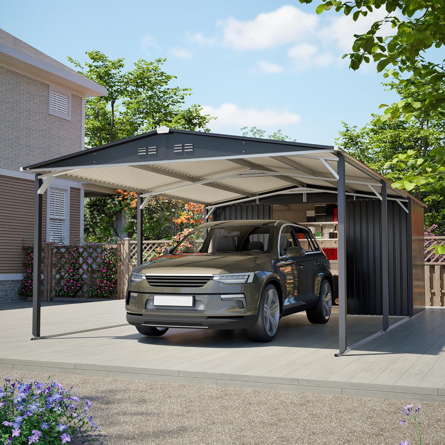 KEIKI 12x23 carport review,KEIKI carport review and rating,is KEIKI carport worth buying,KEIKI metal carport review pros cons,KEIKI carport review honest opinion,KEIKI 12x23 carport review verdict — features that matter in real use