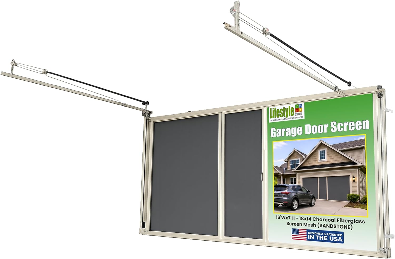 Lifestyle Screens garage door screen review — full box contents and build quality