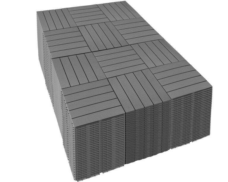 Image 1 of PrimeZone 432 PCS plastic interlocking deck tiles review