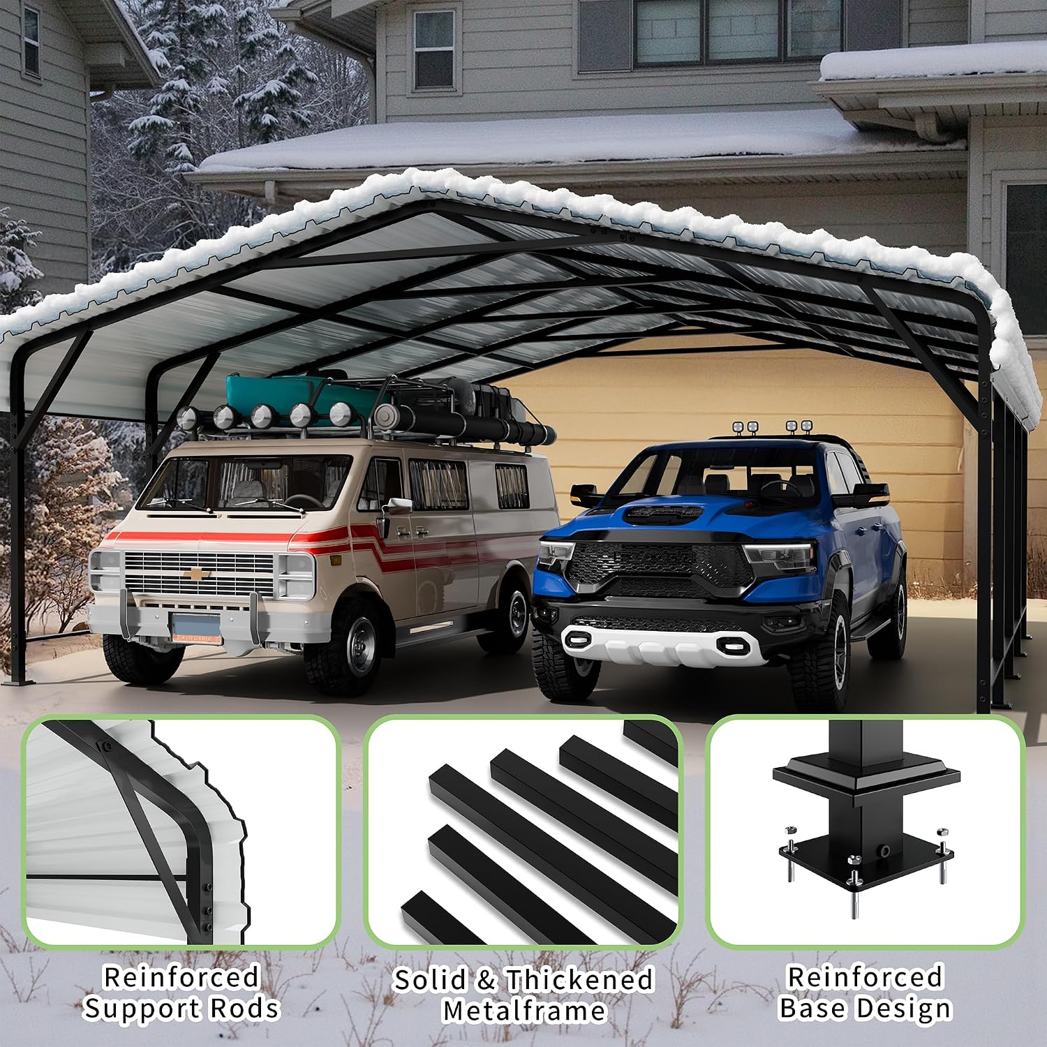 Shintenchi 20x20 FT Metal Carport Review: Honest Verdict 3 Step-by-step setup guide for Shintenchi 20x20 FT Metal Carport review,Shintenchi 20x20 carport review pros cons,Shintenchi metal carport review and rating,is Shintenchi carport worth buying review,Shintenchi carport review honest opinion,Shintenchi carport review verdict