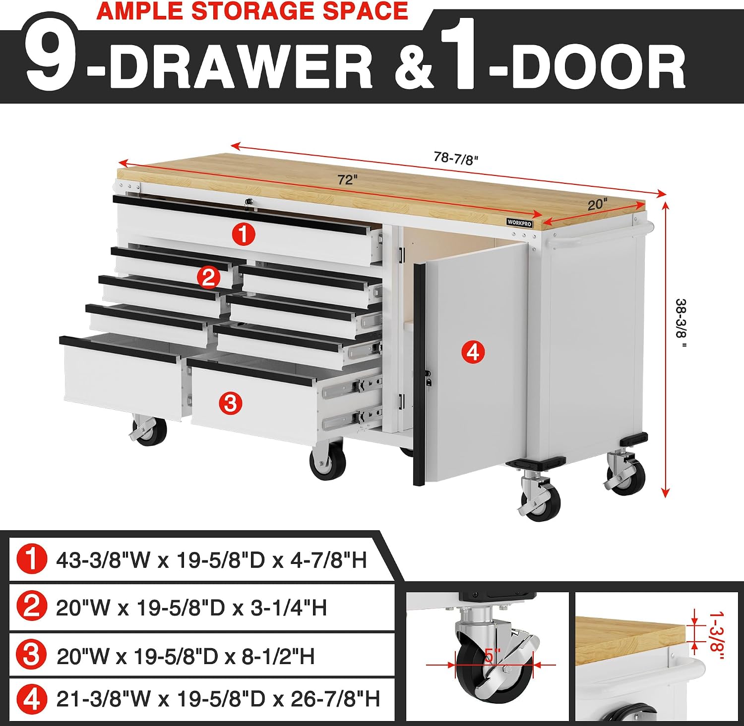 WORKPRO Rolling Tool Chest Review: Honest Pros & Cons 2 WORKPRO rolling tool chest review,WORKPRO 72 inch tool chest review and rating,is WORKPRO rolling cabinet worth buying,WORKPRO tool chest review pros cons,WORKPRO rolling storage cabinet honest opinion,WORKPRO rolling tool chest review verdict key features examined up close