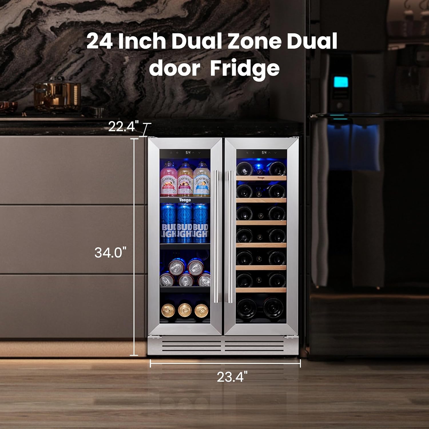 Yeego Wine Cooler Review: Pros & Cons Worth Buying? 3 Setting up the Yeego wine cooler for the first time