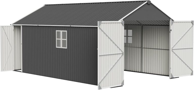 ZMAD Metal Garage Shed Review: Pros & Cons 30 Image 1 of ZMAD metal garage shed review