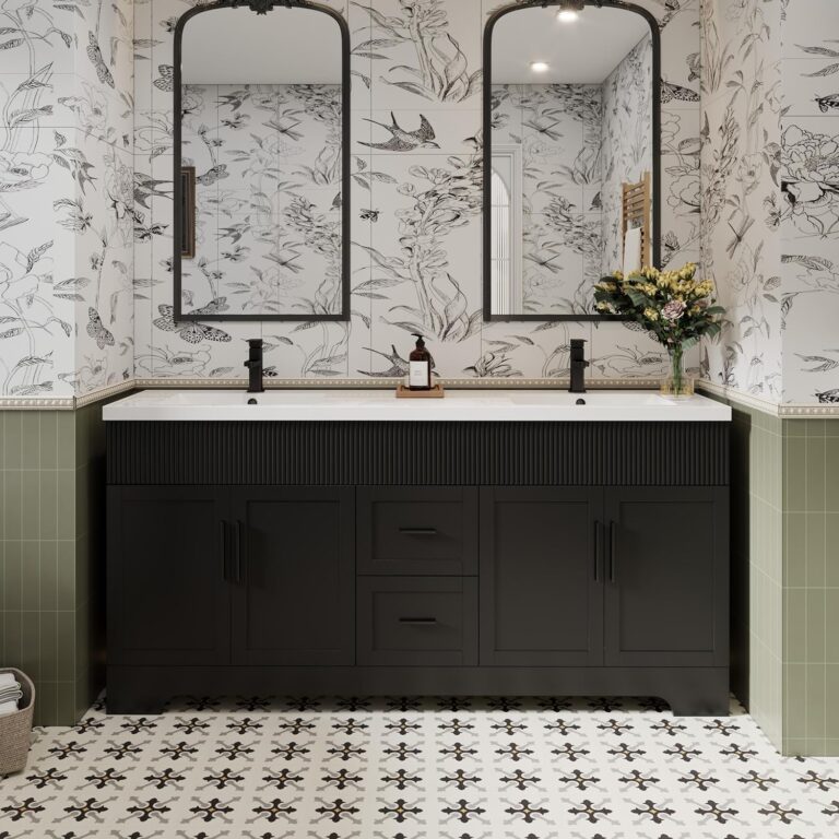 Image 1 of eclife 72 inch bathroom vanity review