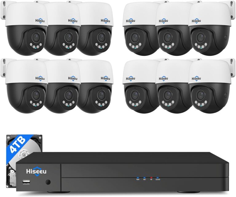 Image 1 of hiseeu ptz camera system review