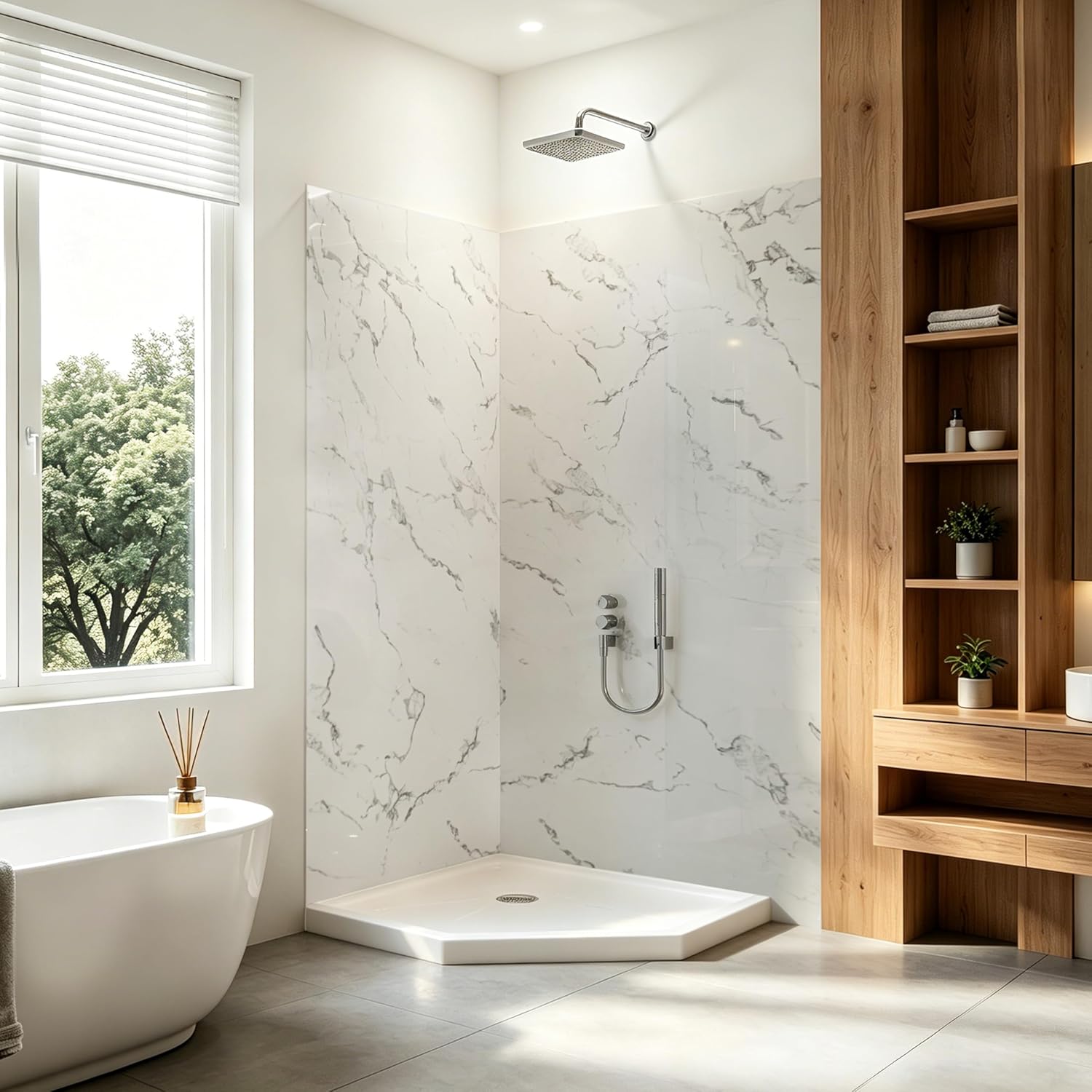 iBath 3 piece acrylic shower wall review,iBath 3 piece acrylic shower wall review and rating,is iBath shower surround worth buying,iBath acrylic shower wall review pros cons,iBath shower wall review honest opinion,iBath acrylic shower surround review verdict performance testing over multiple weeks