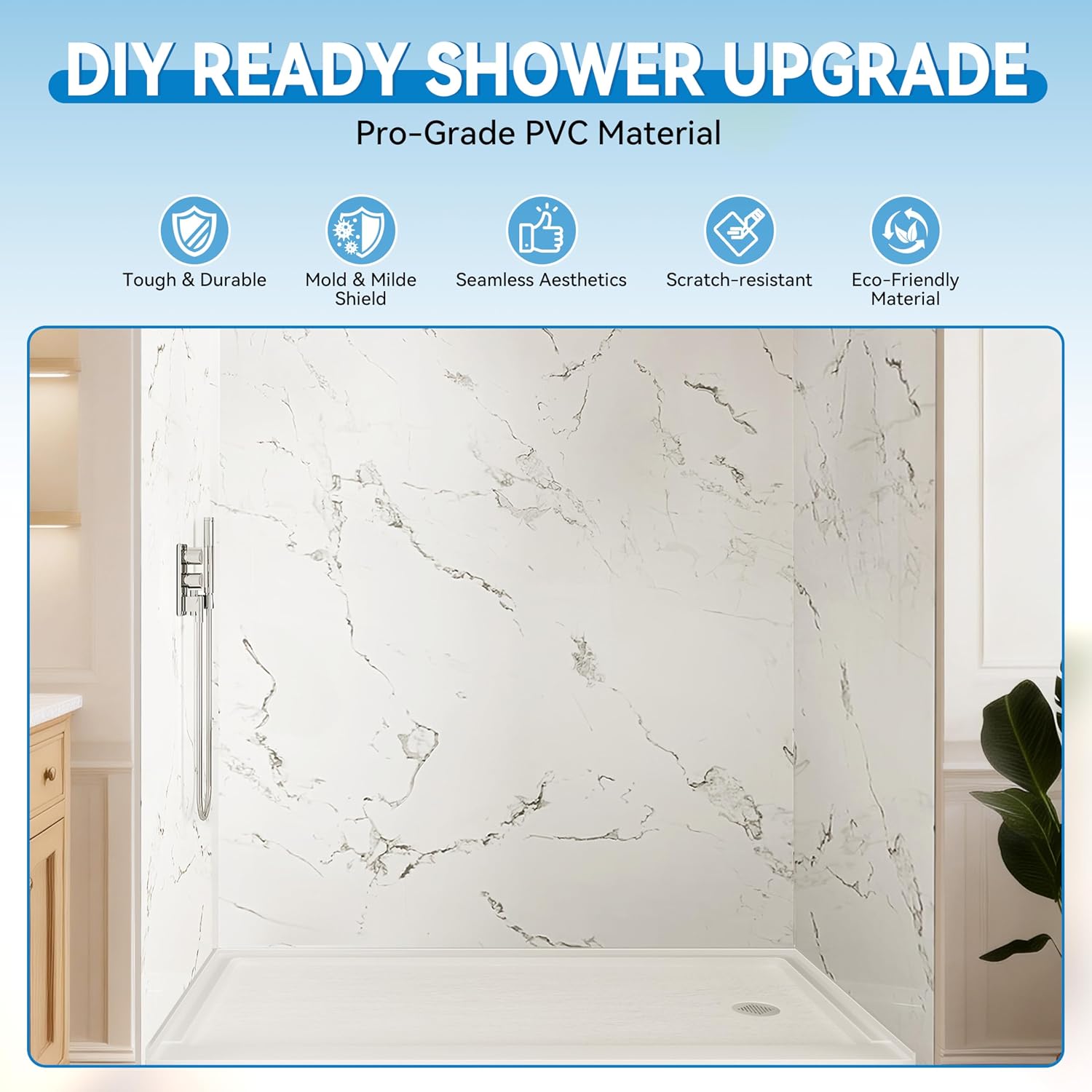 iBath 3 piece acrylic shower wall review,iBath 3 piece acrylic shower wall review and rating,is iBath shower surround worth buying,iBath acrylic shower wall review pros cons,iBath shower wall review honest opinion,iBath acrylic shower surround review verdict feature breakdown and specification detail