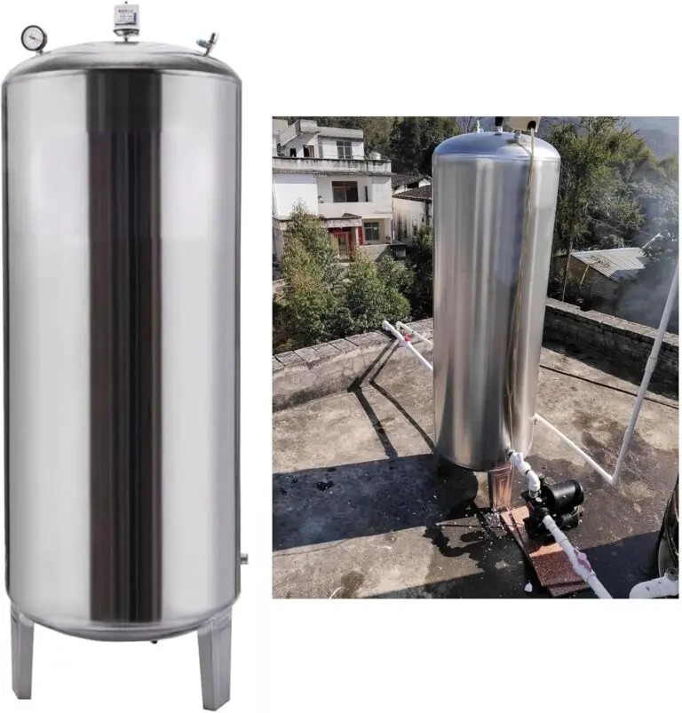 Stainless Steel Water Pressure Tank Review: Pros & Cons 34 Image 1 of stainless steel water pressure tank review