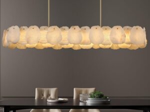 Image 1 of sucelating alabaster chandelier review