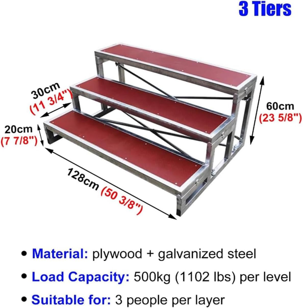 3-tier choir riser review,choir riser review and rating,is 3-tier riser worth buying,portable choir riser review pros cons,3-tier riser review honest opinion,choral riser review verdict unboxing and complete package contents
