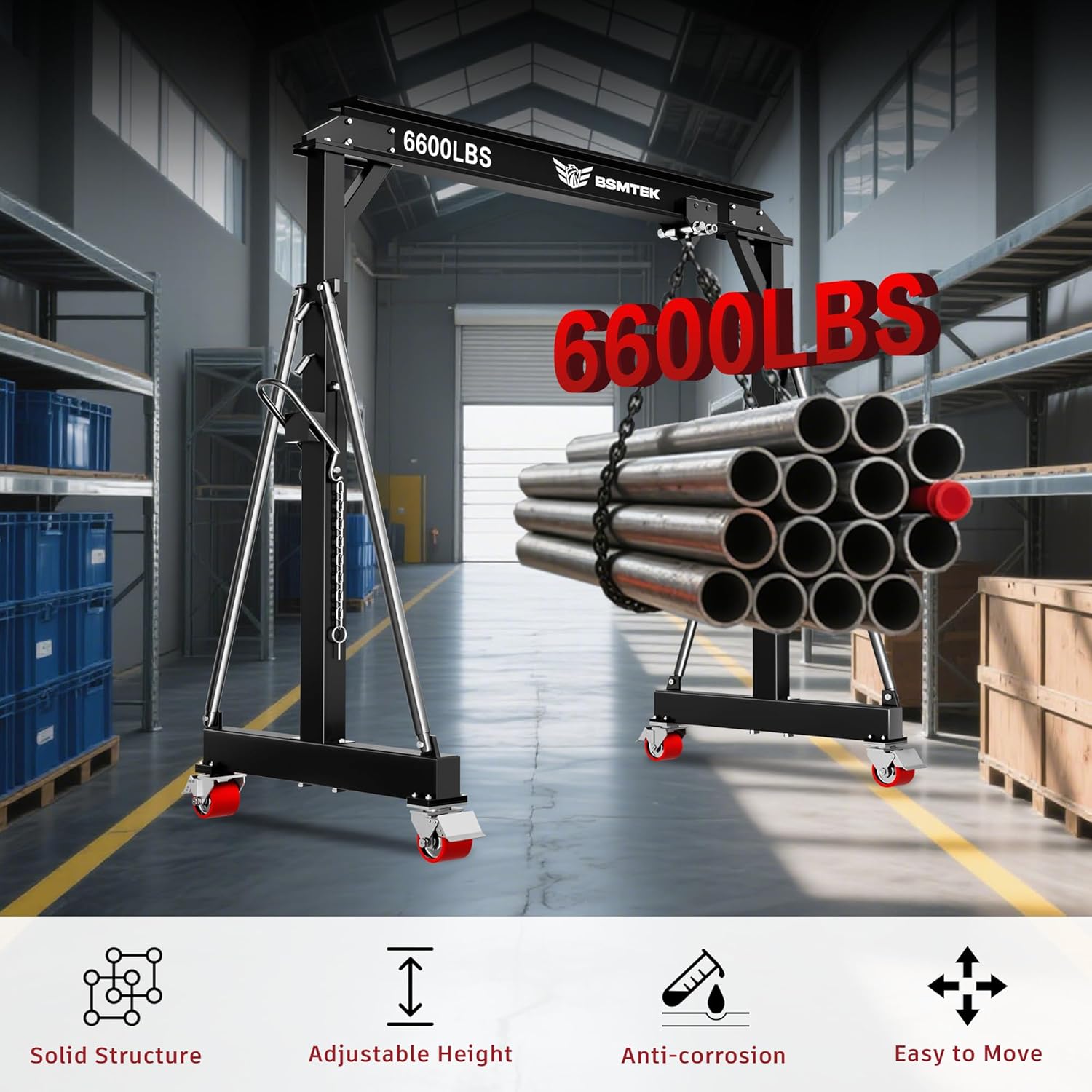 3 ton max gantry crane review,3 ton max gantry crane review and rating,is 3 ton max gantry crane worth buying,3 ton max gantry crane review pros cons,3 ton max gantry crane review honest opinion,bsmtek gantry crane review verdict after extended use — long-term performance