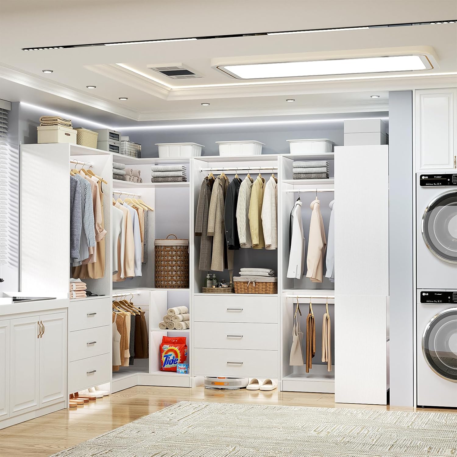Setup and practical use guide for Aheaplus closet system review