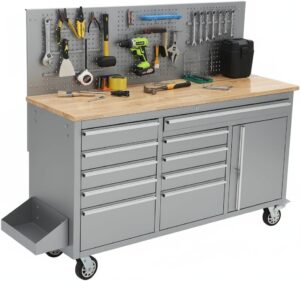 Image 1 of IDEALHOUSE rolling tool chest review