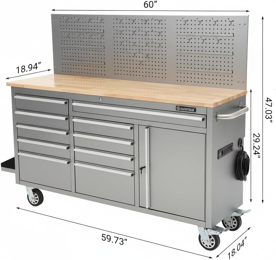 IDEALHOUSE rolling tool chest review,IDEALHOUSE 61-inch tool chest review and rating,is IDEALHOUSE rolling cabinet worth buying,IDEALHOUSE tool chest review pros cons,IDEALHOUSE workstation review honest opinion,IDEALHOUSE heavy duty tool cabinet review verdict key features examined up close
