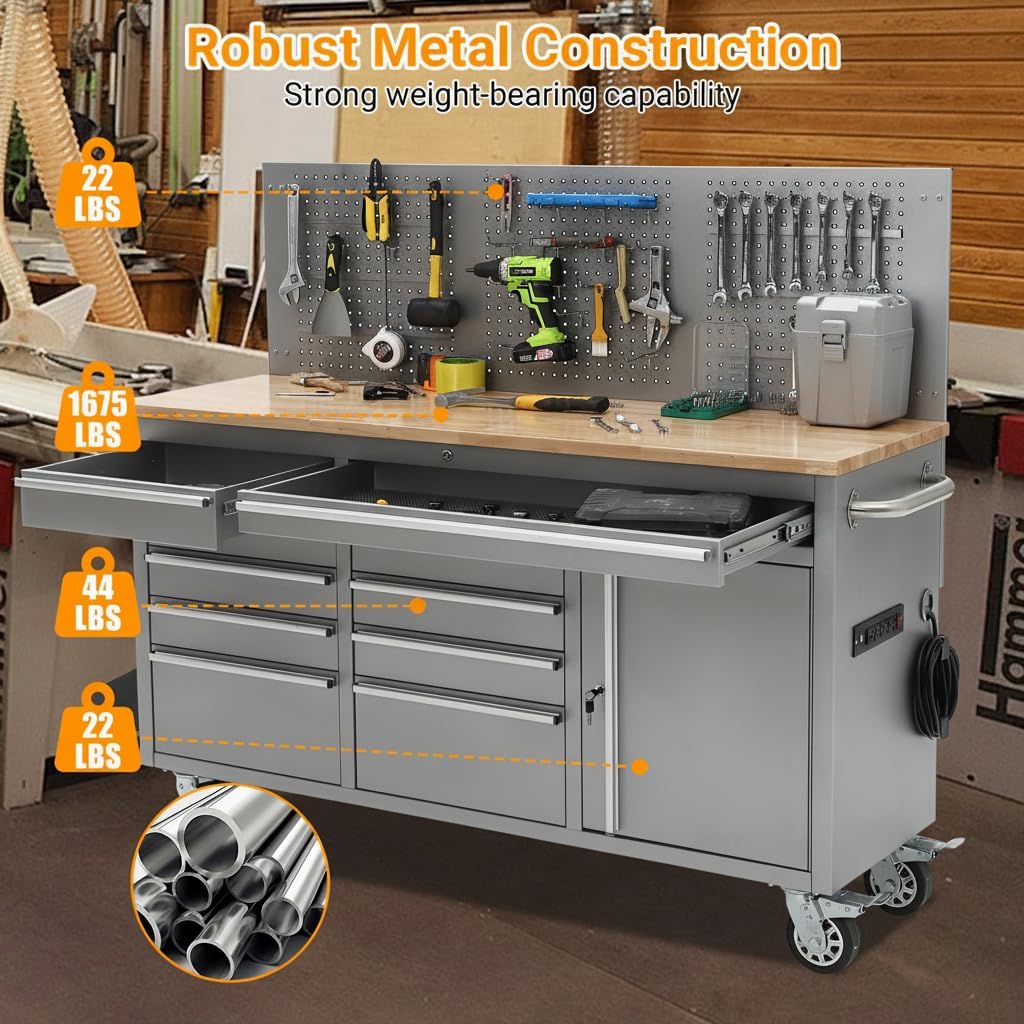 IDEALHOUSE rolling tool chest review,IDEALHOUSE 61-inch tool chest review and rating,is IDEALHOUSE rolling cabinet worth buying,IDEALHOUSE tool chest review pros cons,IDEALHOUSE workstation review honest opinion,IDEALHOUSE heavy duty tool cabinet review verdict performance test results