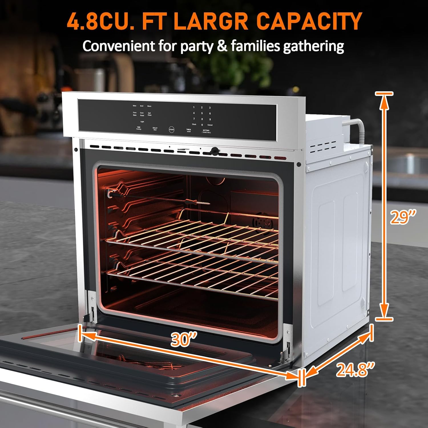 MERXENG 30 inch wall oven review compared to top alternatives