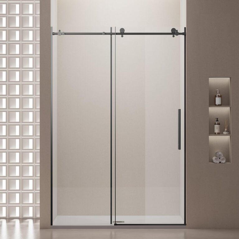 MonBlari Frameless Sliding Shower Door Review: Pros & Cons 10 Image 1 of MonBlari frameless sliding shower door review