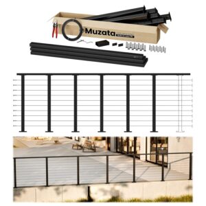 Image 1 of Muzata cable railing review