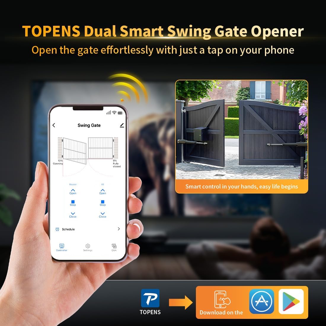 TOPENS XD852 review honest opinion on real-world performance test results for gate operation