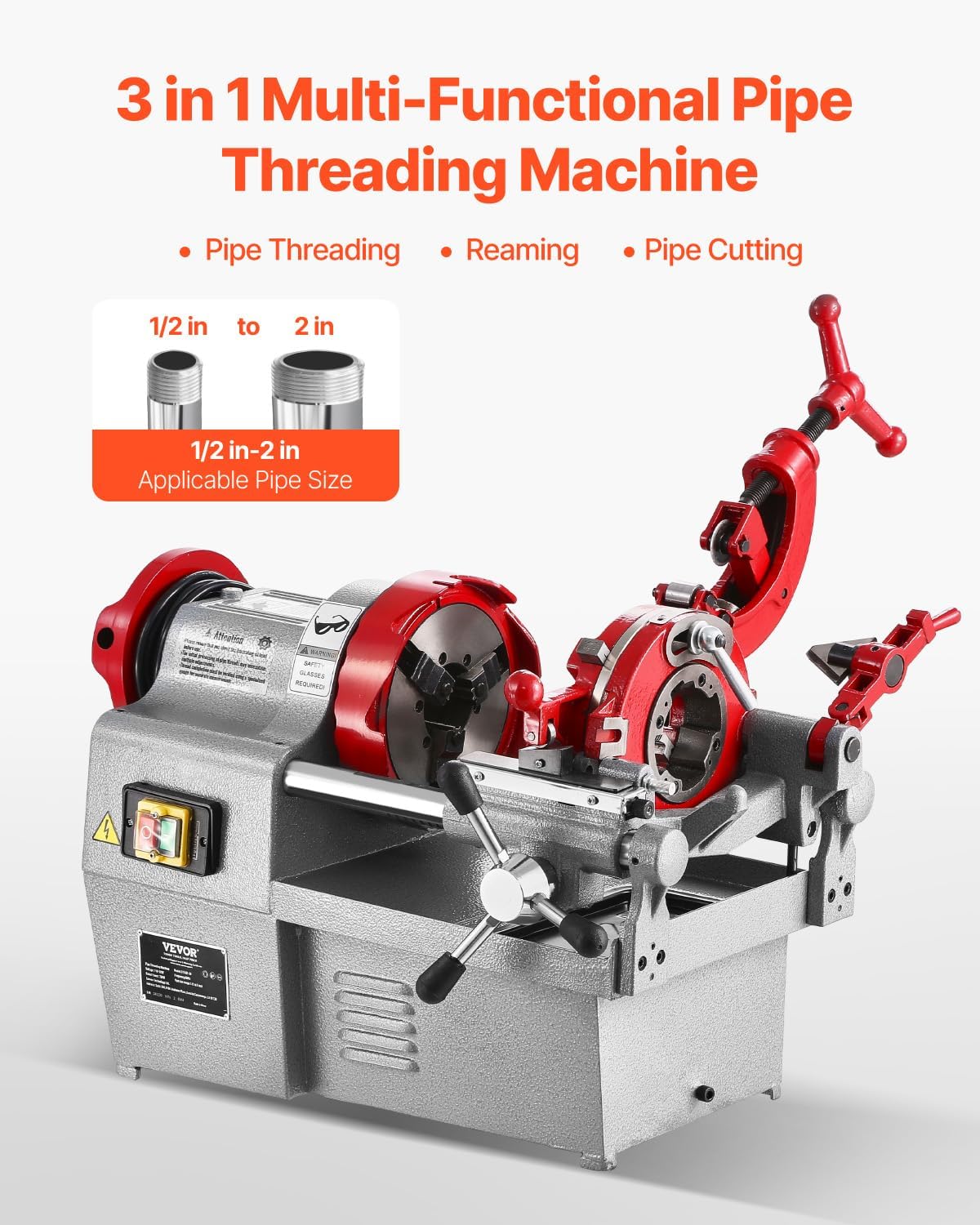 VEVOR electric pipe threader review,VEVOR pipe threader review and rating,is VEVOR electric pipe threader worth buying,VEVOR pipe threader review pros cons,VEVOR electric pipe threader honest opinion,VEVOR pipe threader review verdict during hands-on performance testing