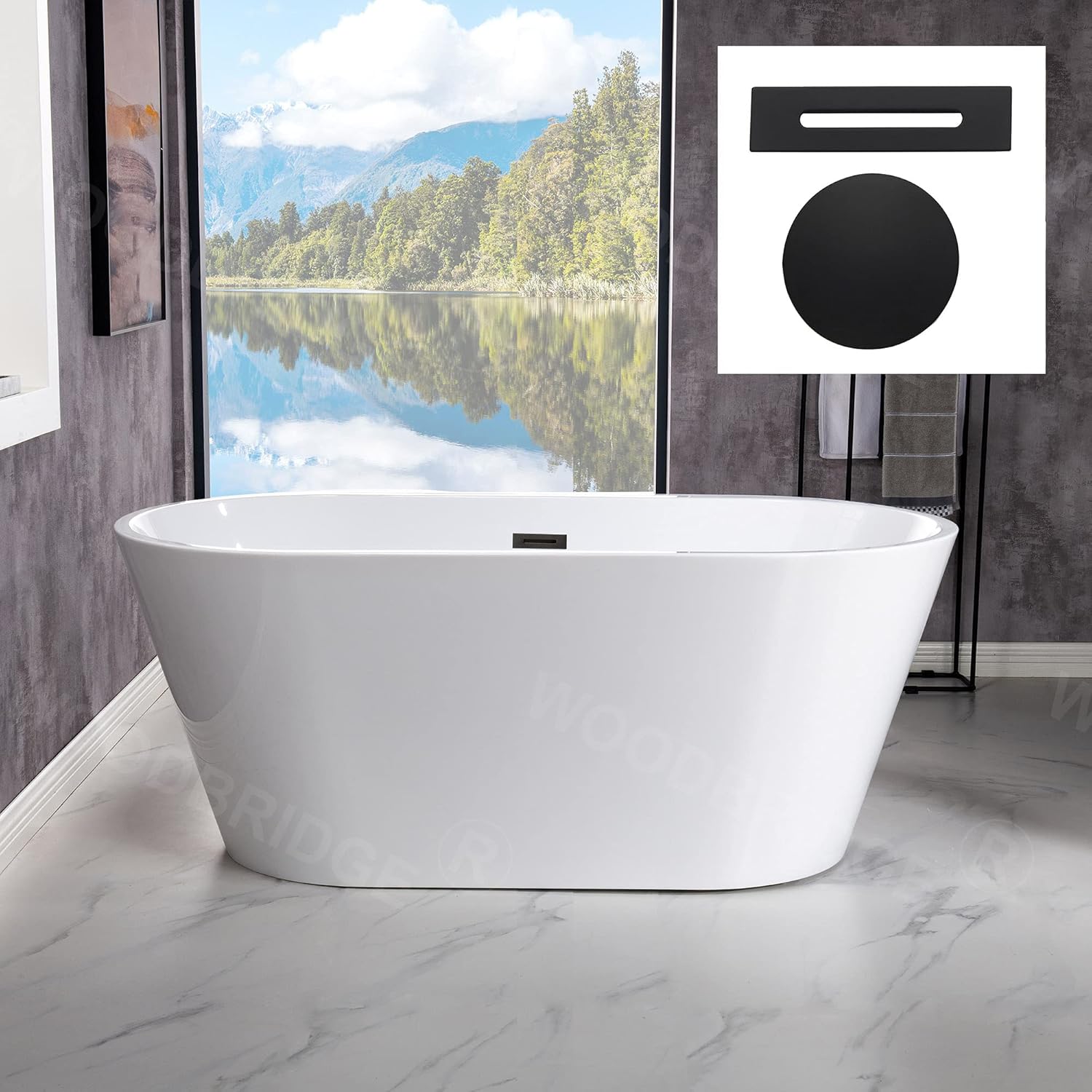 WOODBRIDGE freestanding bathtub review,WOODBRIDGE bathtub review and rating,is WOODBRIDGE freestanding tub worth buying,WOODBRIDGE bathtub review pros cons,WOODBRIDGE bathtub review honest opinion,WOODBRIDGE tub review verdict — full unboxing showing every item included