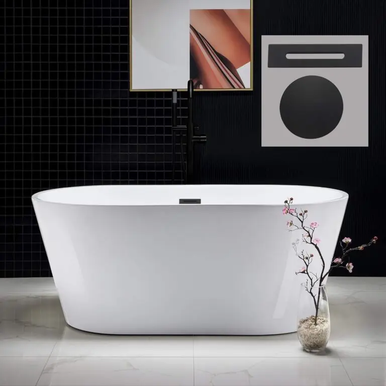 WOODBRIDGE Freestanding Soaking Bathtub Review: Worth Buying? 19 Image 1 of WOODBRIDGE freestanding soaking bathtub review