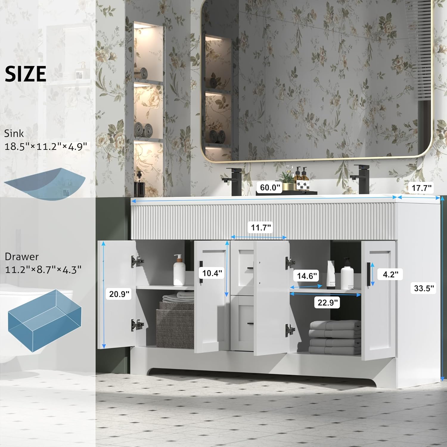 eclife 60 bathroom vanity review,eclife 60 bathroom vanity review and rating,is eclife 60 vanity worth buying,eclife 60 vanity review pros cons,eclife 60 bathroom vanity review honest opinion,eclife 60 vanity review verdict setup and first use experience