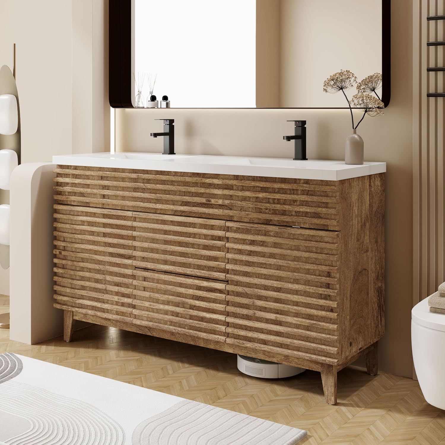 eclife 60 Bathroom Vanity Review: Pros & Cons Worth Buying? 3 eclife 60 bathroom vanity review, eclife 60 vanity review and rating, is eclife 60 vanity worth buying, eclife 60 vanity review pros cons, eclife 60 vanity review honest opinion, eclife 60 bathroom vanity review verdict — week-by-week testing diary